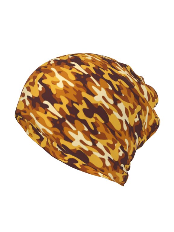 Desert Camouflage for Multifunction Beanie Hat for Men and Women Unisex for Winter Sports, Outdoor Activities, and Daily Wear