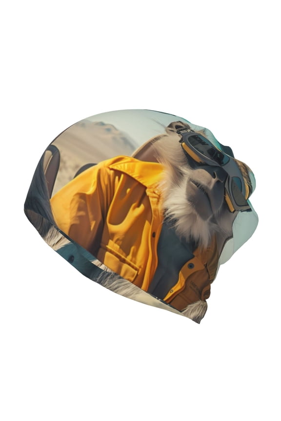 Desert Monkeys Drive for Multifunction Beanie Hat for Men and Women Unisex for Winter Sports, Outdoor Activities, and Daily Wear