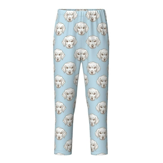Hirioo Dog for Teenagers' Pajama Pants Womens Lounge Pants with Pockets Pj Bottoms Pants for Men-Medium