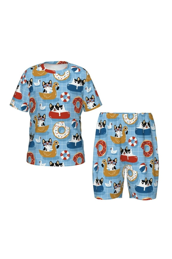Dogs With Pool Floats Hirioo-Small