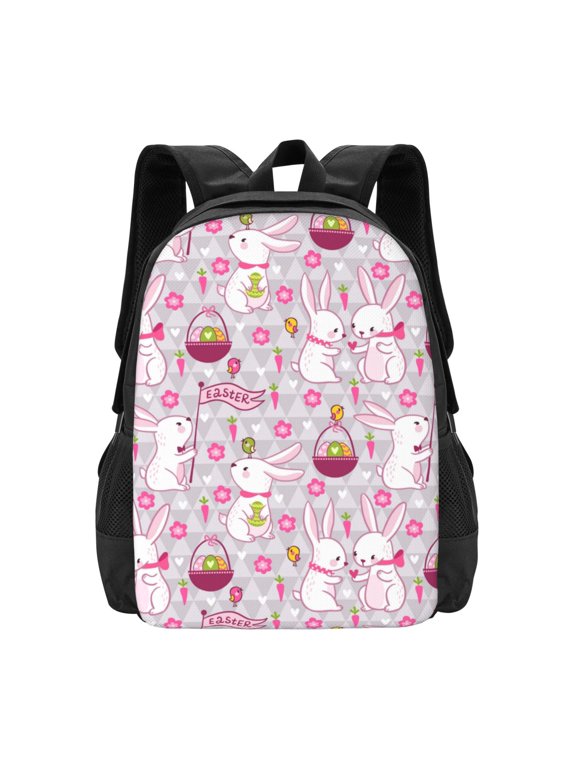 Easter Rabbit for Minimalist Backpack Large Capacity Backpack Travel Backpack For School