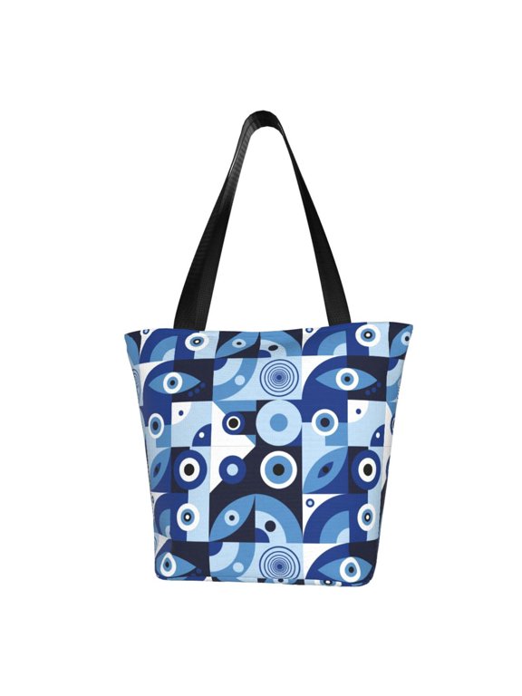 Evil Eye for Women's Casual Shoulder Tote Bag Handbag For Women Work College Travel Business Shopping