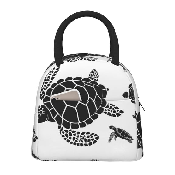 Hirioo Family Of Sea Turtles for Eco-friendly Lunch Box,Leakproof Lunch Box for School, Work, Travel, and Picnics,Perfect for Meal Prep