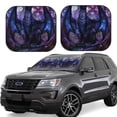 thumbnail image 1 of Hirioo Fantasy Dragon In Cathedral for 2PCS Windshield Sun Shade Foldable | Front Windshield Shade for Sun, Heat and UV Rays-Medium, 1 of 6