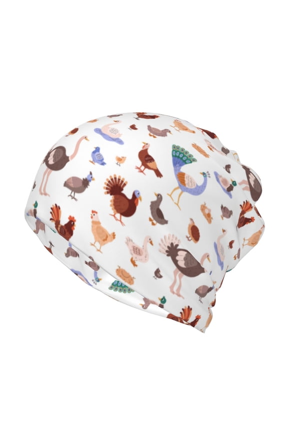 Farm Birds Goose for Multifunction Beanie Hat for Men and Women Unisex for Winter Sports, Outdoor Activities, and Daily Wear