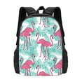 thumbnail image 1 of Hirioo Flamingo for Minimalist Backpack Large Capacity Backpack Travel Backpack For School, 1 of 8
