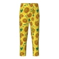 thumbnail image 1 of Hirioo Floral Sunflowers for Teenagers' Pajama Pants Womens Lounge Pants with Pockets Pj Bottoms Pants for Men-Large, 1 of 6