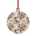 thumbnail image 1 of Hirioo Floral With Birds for Acrylic Christmas Pendant Hanging Christmas Tree Ornaments, Car, Home, Office Gift Decor-Round Shape, 1 of 7