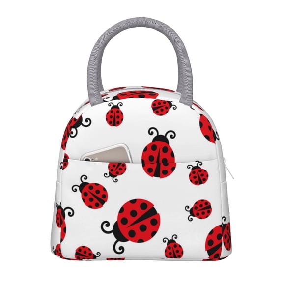 Hirioo Fly Flying Ladybug for Eco-friendly Lunch Box,Leakproof Lunch Box for School, Work, Travel, and Picnics,Perfect for Meal Prep