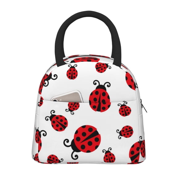 Hirioo Fly Flying Ladybug for Eco-friendly Lunch Box,Leakproof Lunch Box for School, Work, Travel, and Picnics,Perfect for Meal Prep
