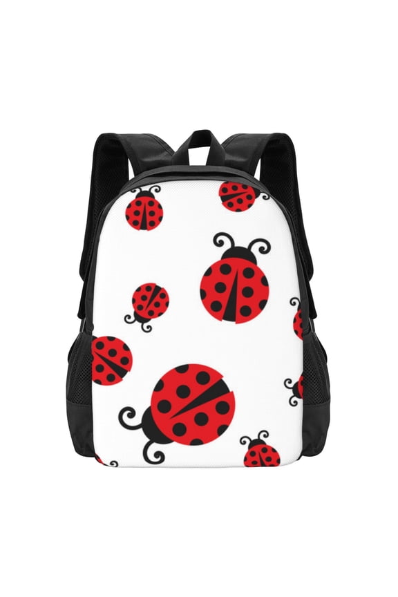 Fly Flying Ladybug for Minimalist Backpack Large Capacity Backpack Travel Backpack For School