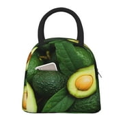 Hirioo Fresh Avocados for Eco-friendly Lunch Box,Leakproof Lunch Box for School, Work, Travel, and Picnics,Perfect for Meal Prep