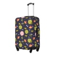 thumbnail image 1 of Hirioo Frog And Flowers for Elasticity Suitcase Cover (No luggage Included) Durable Luggage Protector Fits 18-32 Inch Luggage-Small, 1 of 7