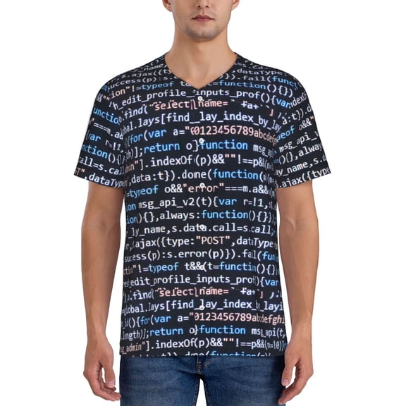 Hirioo Function Source Code for Men's Baseball T-shirt Shirts Short Sleeve Casual Summer Button Stretch T Shirts,Size S-4XL-Large