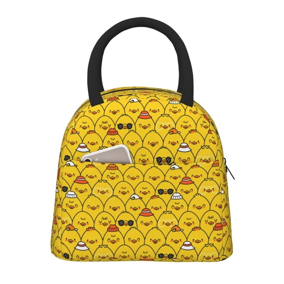Hirioo Funny Ducks for Eco-friendly Lunch Box,Leakproof Lunch Box for School, Work, Travel, and Picnics,Perfect for Meal Prep