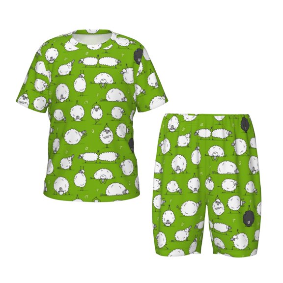 Hirioo Funny Sheep Doing Yoga Hirioo-X-Large