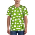 thumbnail image 1 of Hirioo Funny Sheep Doing Yoga for Men's Baseball T-shirt Shirts Short Sleeve Casual Summer Button Stretch T Shirts,Size S-4XL-4X-Large, 1 of 7
