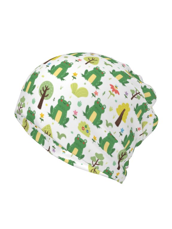 Funny Toad for Multifunction Beanie Hat for Men and Women Unisex for Winter Sports, Outdoor Activities, and Daily Wear