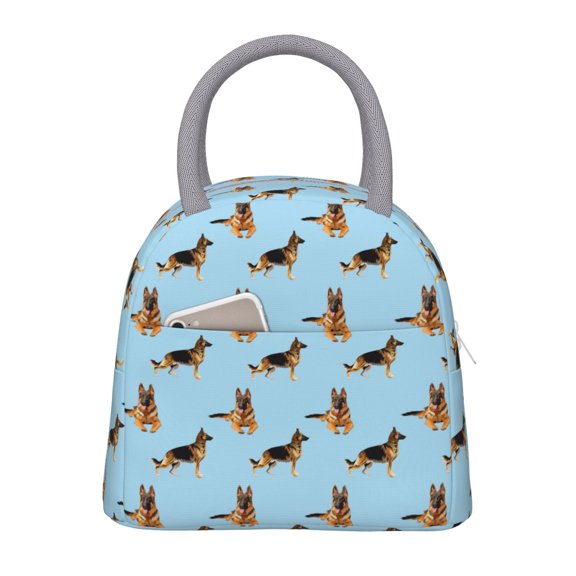 Hirioo German Shepherd Dog for Eco-friendly Lunch Box,Leakproof Lunch Box for School, Work, Travel, and Picnics,Perfect for Meal Prep