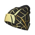 thumbnail image 1 of Hirioo Gold Spider On The Web for Men's Knit Cuffed Beanie for Outdoor Activities Unisex, 1 of 6