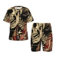 thumbnail image 1 of Hirioo Gothic Eastern Floral Skull Hirioo-Small, 1 of 6