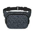 thumbnail image 1 of Hirioo Gothic Skull for Double Layer Waist Bag Adjustable Fanny Pack For Travel Running Hiking, 1 of 9