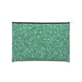 thumbnail image 1 of Hirioo Green Glitter for Paper Reusable Cosmetic Bag Zipper Encouragement Travel Pouch Toiletry Bag for Women Girls, 1 of 7