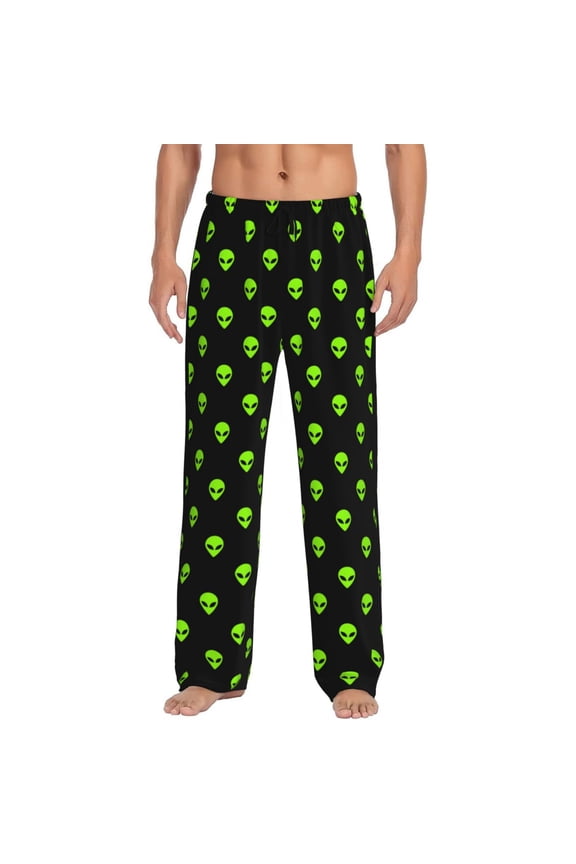 Green Monster for Women's PJ Pajama Pants Sleep Pants Women's Home Trousers with Pockets,S-3XL-Large