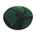 thumbnail image 1 of Hirioo Green Night Sky Moon Branches for Round Bar Stool Seat Covers Washable Stool Cushion Slipcover Elastic Bar Chair Covers for 12-14 Inch Chair-12 inch, 1 of 7
