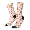thumbnail image 1 of Hirioo Halloween Gnomes Pattern Adult Middle Tube Socks Breathable Sock Non-Pilling,Contrasting Color Design, 1 of 6