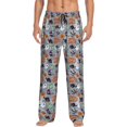 thumbnail image 1 of Hirioo Happy Halloween for Men's PJ Pajama Pants Sleep Pants Men's Home Trousers with Pockets,S-3XL-Small, 1 of 6