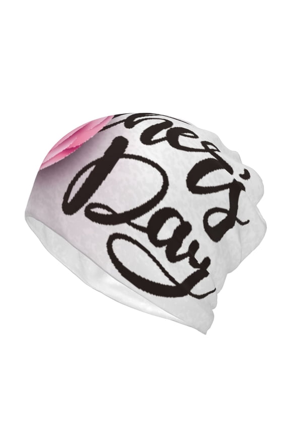 Happy Mother's Day (3) for Multifunction Beanie Hat for Men and Women Unisex for Winter Sports, Outdoor Activities, and Daily Wear