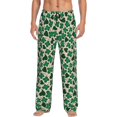 thumbnail image 1 of Hirioo Happy St. Patrick's Day for Women's PJ Pajama Pants Sleep Pants Women's Home Trousers with Pockets,S-3XL-XX-Large, 1 of 6