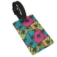 thumbnail image 1 of Hirioo Hawaii Palms for Luggage ID Tag with Adjustable Strap Travel Baggage Bag Tags Suitcase Identify Labels for Women Men, 1 of 7