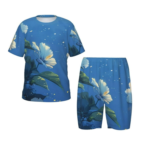 Hirioo Hibiscus Flowers Calm Water Hirioo-Small