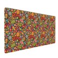 thumbnail image 1 of Hirioo Hippie Peace Love for Mouse Pad ,Anti-Slip Base, Durable Stitched Edges, Perfect for Gaming, Office, and Home Use,16x35.5in, 1 of 9
