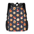 thumbnail image 1 of Hirioo Holiday Gingerbreads for Minimalist Backpack Large Capacity Backpack Travel Backpack For School, 1 of 8