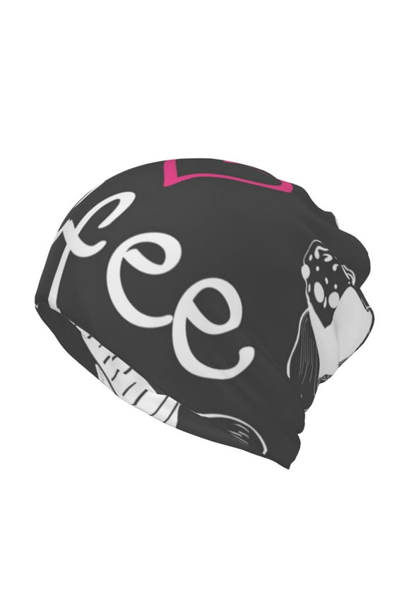 I Love Coffee for Multifunction Beanie Hat for Men and Women Unisex for Winter Sports, Outdoor Activities, and Daily Wear