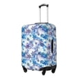 thumbnail image 1 of Hirioo Icy Blue Snowflakes for Elasticity Suitcase Cover (No luggage Included) Durable Luggage Protector Fits 18-32 Inch Luggage-Medium, 1 of 7