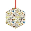 thumbnail image 1 of Hirioo Insects And Medicinal Herbs for Acrylic Christmas Pendant Hanging Christmas Tree Ornaments, Car, Home, Office Gift Decor-Hexagon, 1 of 7