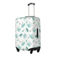 thumbnail image 1 of Hirioo Leaf Print Green for Elasticity Suitcase Cover (No luggage Included) Durable Luggage Protector Fits 18-32 Inch Luggage-Large, 1 of 7