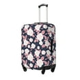 thumbnail image 1 of Hirioo Leaves Flower for Elasticity Suitcase Cover (No luggage Included) Durable Luggage Protector Fits 18-32 Inch Luggage-Medium, 1 of 7