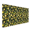 thumbnail image 1 of Hirioo Lemon Fruits Flowers Leaves for Mouse Pad ,Anti-Slip Base, Durable Stitched Edges, Perfect for Gaming, Office, and Home Use,16x35.5in, 1 of 9