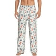 thumbnail image 1 of Hirioo Lighthouse Sailboat for Men's PJ Pajama Pants Sleep Pants Men's Home Trousers with Pockets,S-3XL-3X-Large, 1 of 6