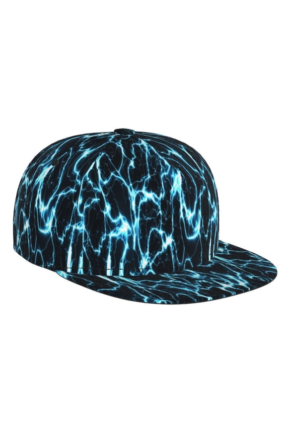 Lightning for Baseball Cap Men Cap Flat Brim for Men Women Teens Adjustable Baseball Cap
