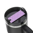 thumbnail image 1 of Hirioo Lilac Glittering for Stanley Cup Lid Nameplate Personalized Acrylic Nameplate Tumbler Lid Topper(30oz , 40oz), 1 of 9