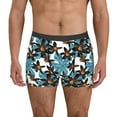 thumbnail image 1 of Hirioo Lilies Flowers for Men's Boxer Briefs Men Cotton Underwear Boxer Briefs Panties-Large, 1 of 5