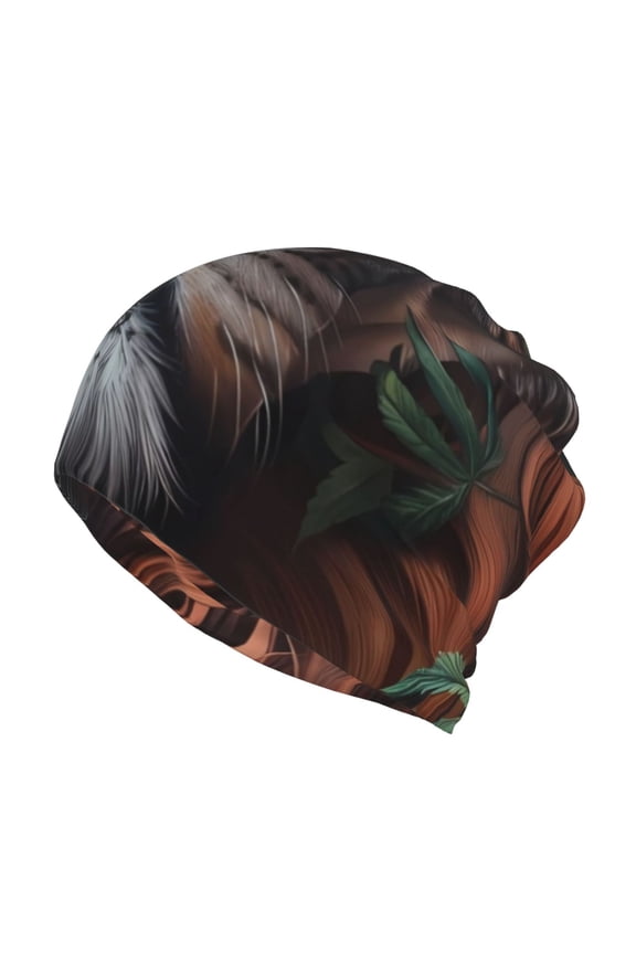 Lion Forest Crown for Multifunction Beanie Hat for Men and Women Unisex for Winter Sports, Outdoor Activities, and Daily Wear