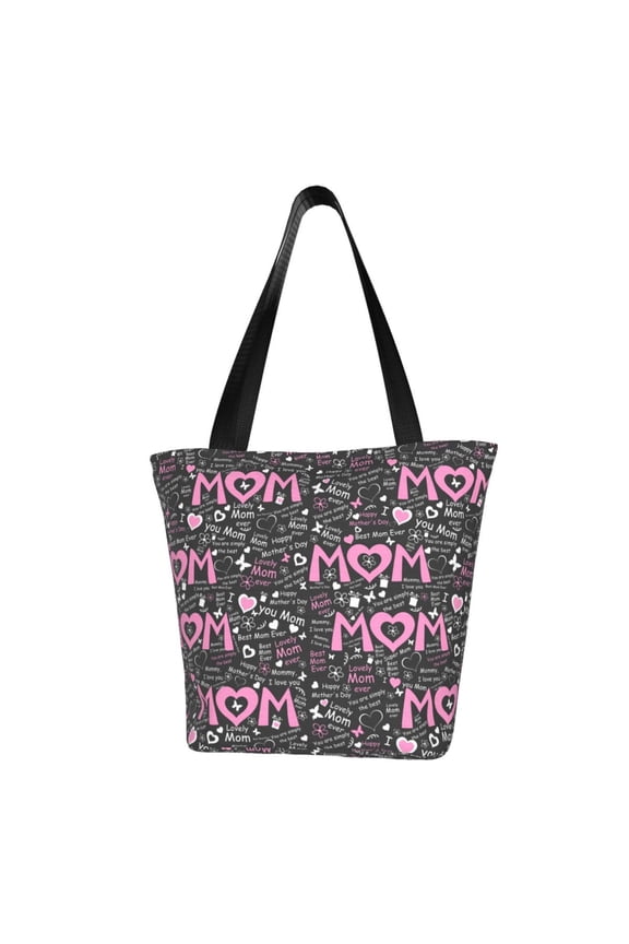 Lovely Mom Ever for Women's Casual Shoulder Tote Bag Handbag For Women Work College Travel Business Shopping