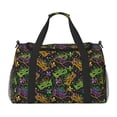 thumbnail image 1 of Hirioo Mardi Gras Surface Hand Travel Bag for Men Women,Durable and Spacious Travel Bag with Multiple Pockets for Work, Travel, Weekend Getaways, 1 of 8